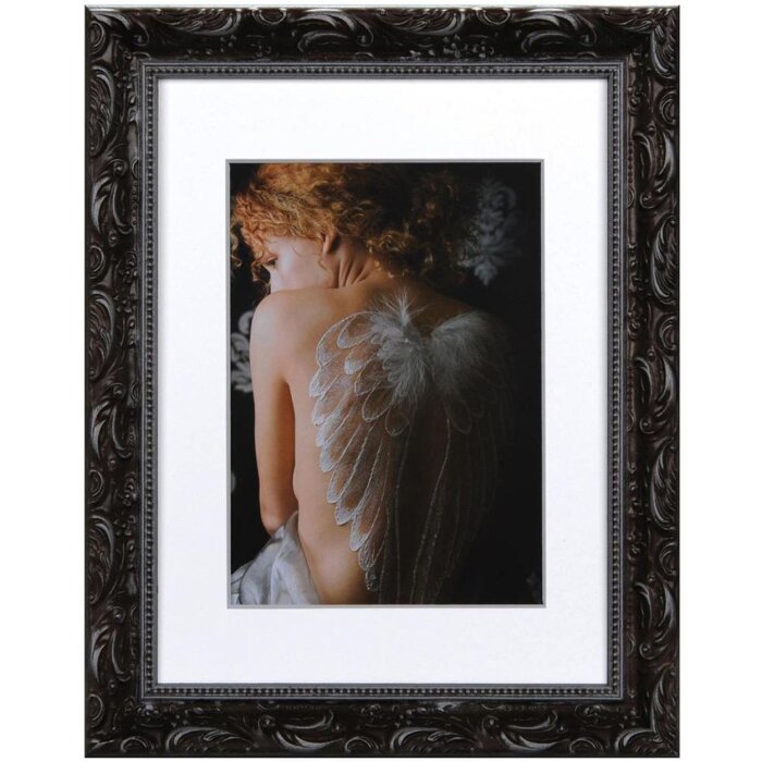 Marco barroco chic 18x24 cm gris oscuro