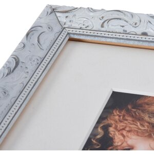 Marco barroco chic 20x30 cm blanco