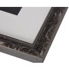 Marco barroco chic 30x40 cm gris oscuro