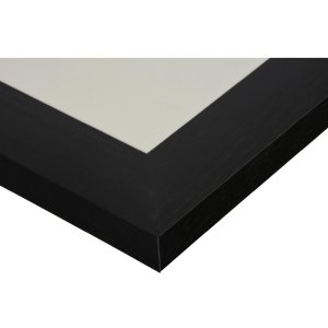 Henzo Marco de aluminio Lucerna 50x70 cm negro con paspartú 40x60 cm
