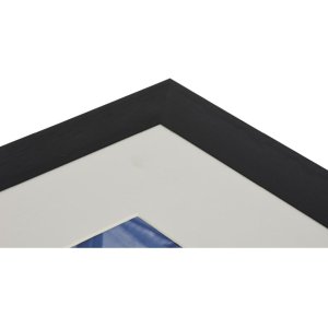 Henzo Marco de aluminio Lucerna 50x70 cm negro con paspartú 40x60 cm