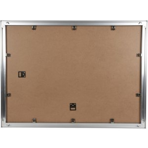 Henzo Marco de aluminio Lucerna 50x70 cm plata con passepartout 40x60 cm