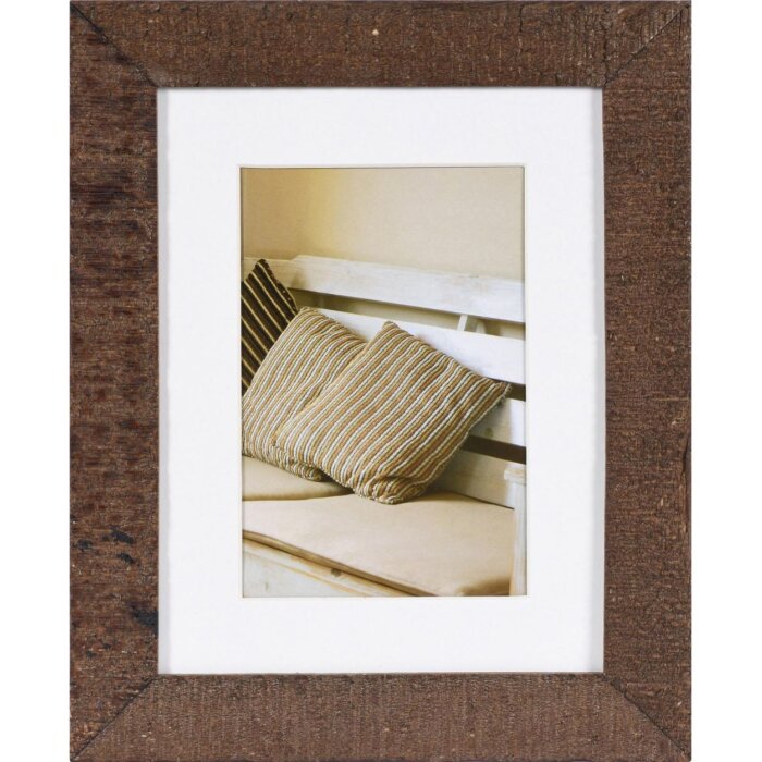 Marco madera Driftwood 15x20 marrón oscuro