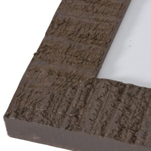 40x50 Marco de madera de Driftwood marrón oscuro