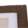 40x50 Marco de madera de Driftwood marrón oscuro