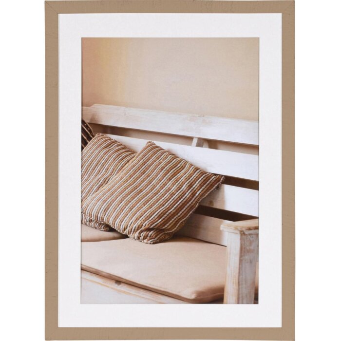 Marco de madera Driftwood 50x70 cm beige