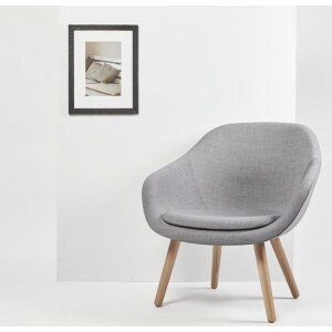 Marco de madera Driftwood 50x70 cm gris oscuro