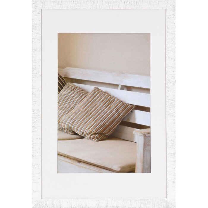 Marco de madera Driftwood 40x60 cm blanco