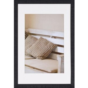 Marco de madera Driftwood 40x60 cm gris oscuro