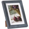 Marco de Madera Deco 13x18 cm azul