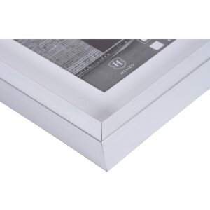 50x70 Marco Metallica Henzo plata