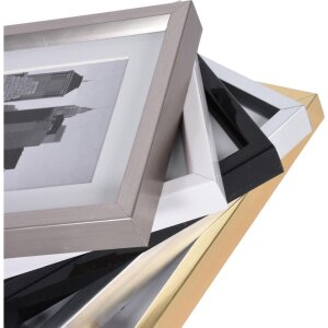 50x70 Marco Metallica Henzo plata