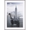Henzo Marco de aluminio Manhattan gris oscuro 50x70 cm con paspartú