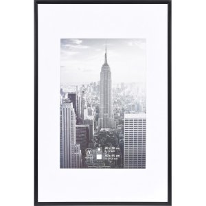 Henzo Marco de aluminio Manhattan 30x45 cm negro