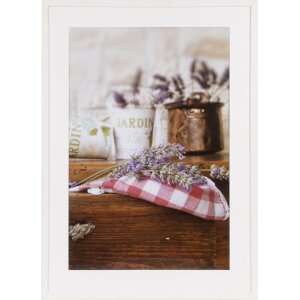 Marco de madera Jardin 50x70 cm blanco