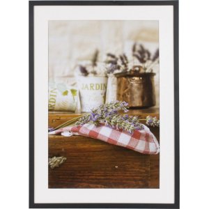 Henzo Marco de madera Jardin negro 50x70 cm con...