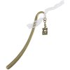 Marcapáginas Carrusel bronce 12,5 cm