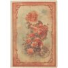 Tarjeta de niña de las flores 12,5x17,5 cm