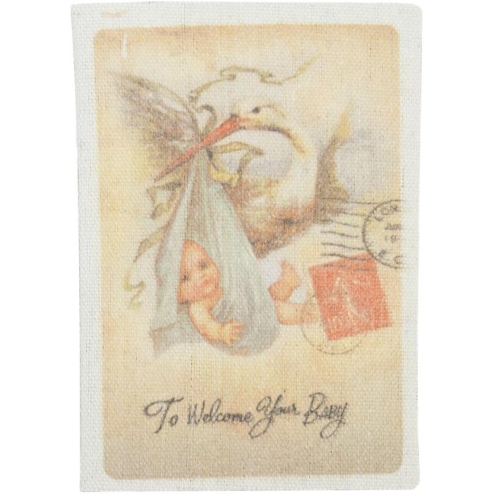 Tarjeta de felicitación Nacimiento 12,5x17,5 cm