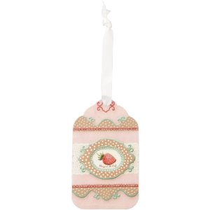 STRAWBERRY etiqueta 6x10 cm