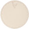 Clayre & Eef CHRFP Plato Ø 26 cm Cerámica Beige Pollitos
