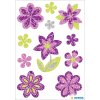 herma pegatinas de colores flores Diamante, brillantes