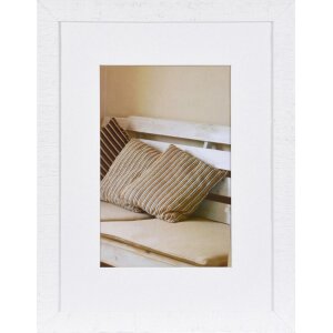 Henzo Marco de madera Driftwood 30x40 cm blanco con...