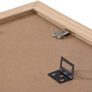 Henzo Marco de madera Driftwood 30x40 cm blanco con passepartout 20x30 cm