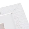 Henzo Marco de madera Driftwood 30x40 cm blanco con passepartout 20x30 cm