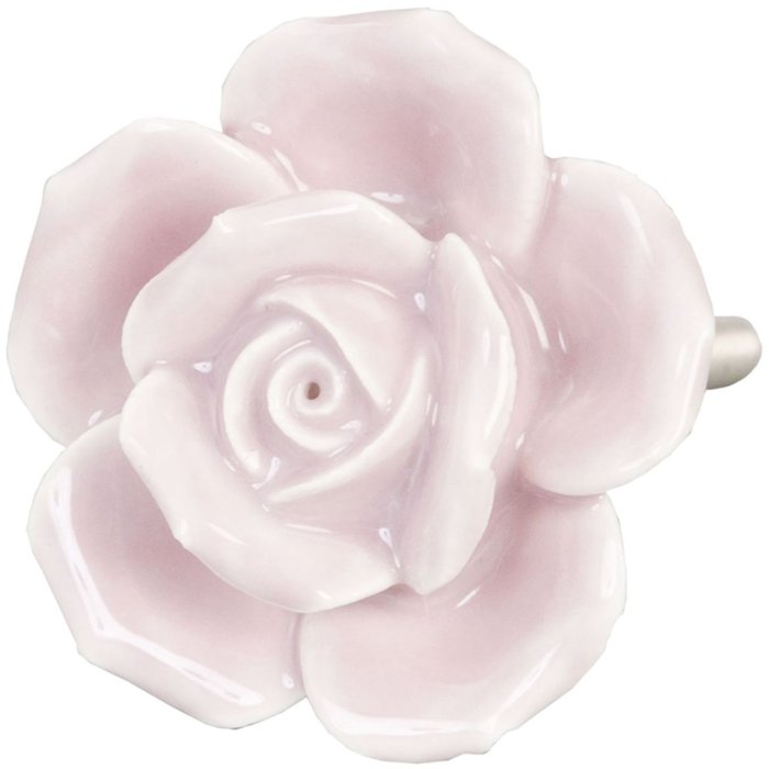 Clayre & Eef 61863 Pomo Puerta Ø 4,5 cm Cerámica Rosa