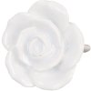 Clayre & Eef 61876 Pomo Puerta Ø 4,5 cm Cerámica Blanca