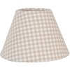 Clayre & Eef 23x15 cm Pantalla Cuadriculada Natural