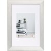 Marco de aluminio Walther ALULINE 50x70 cm plata con passepartout 40x50 cm
