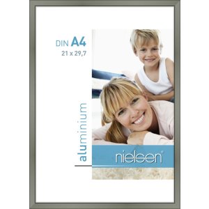 Marco de aluminio Nielsen Classic 21x29,7 cm platino