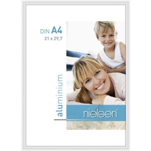Marco de aluminio Nielsen Classic 21x29,7 cm blanco Marco...