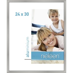 Marco de aluminio Nielsen Classic 24x30 cm plata mate