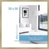 Marco de aluminio Nielsen Classic 30x30 cm dorado mate