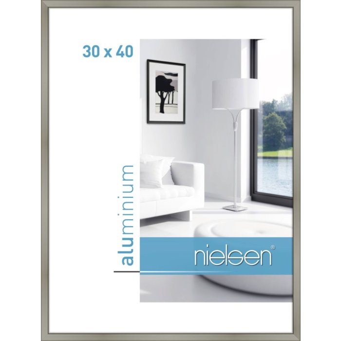 Marco de aluminio Nielsen Classic 30x40 cm champán