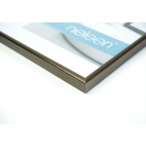 Nielsen marco aluminio Classic 30x40 cm estructura nogal
