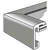 Nielsen marco aluminio Classic 30x40 cm estructura nogal