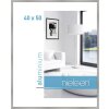 Marco de aluminio Nielsen Classic 40x50 cm plata mate