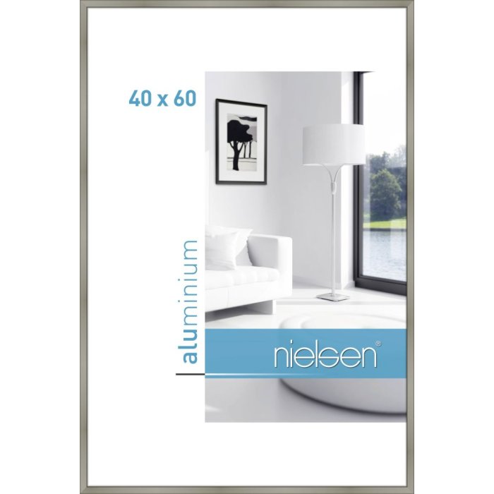 Marco de aluminio Nielsen Classic 40x60 cm champán