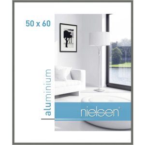 Marco de aluminio Nielsen Classic 50x60 cm gris contraste