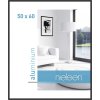 Marco de aluminio Nielsen Classic 50x60 cm negro anodizado