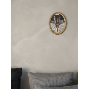 Marco oval Deknudt S100A3 Solan 13x18 cm oro