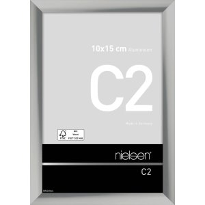 Marco de aluminio Nielsen C2 10x15 cm plata