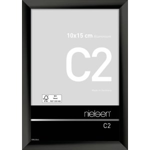 Marco de aluminio Nielsen C2 10x15 cm anodizado negro...