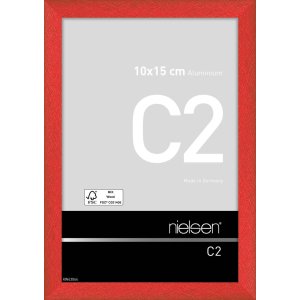 Nielsen Marco de aluminio C2 10x15 cm tornado rojo
