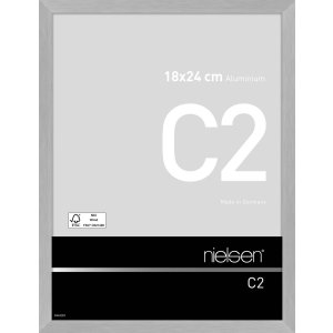 Nielsen Marco de aluminio C2 18x24 cm estructura plata mate
