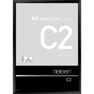 Marco de aluminio Nielsen C2 21x29,7 cm anodizado negro...